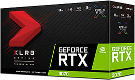 Відеокарта PNY GeForce RTX 3070 Ti 8GB XLR8 Gaming REVEL EPIC-X RGB