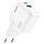 Мережевий зарядний пристрій HOCO C111A Lucky dual-port PD30W+QC3.0 charger White, фото 4