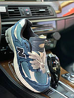 Мужские кроссовки New Balance 2002R Protection pack Dark Navy, замшевые кроссовки нью баланс