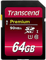 SDXC (UHS-1) Transcend Premium 64Gb class 10