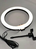 Кільцева світлодіодна LED лампа Ring Fill, 26 см з тримачем для телефону