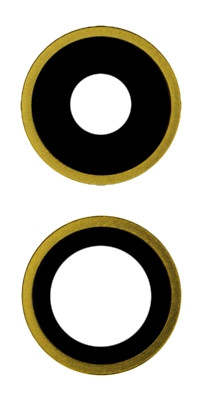 Скло камери iPhone 11 (комплект 2шт.) Yellow