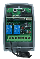 Пульт для ворот и шлагбаумов Приемник внешний REC-2V.1 Professional 433MHz [RF UNIVERSAL] - 51135