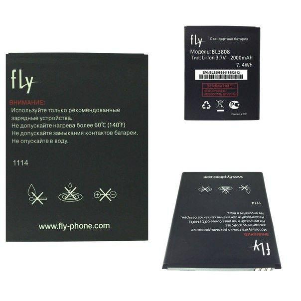 Акумулятор Fly BL3808 (2000 mAh) IQ456 Era Life 2