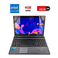 Ноутбук Б-класс Acer Aspire 5733Z/ 15.6" (1366x768) TN / Intel Core i3-330M (2 (4) ядра по 2.13 GHz) / 4 GB