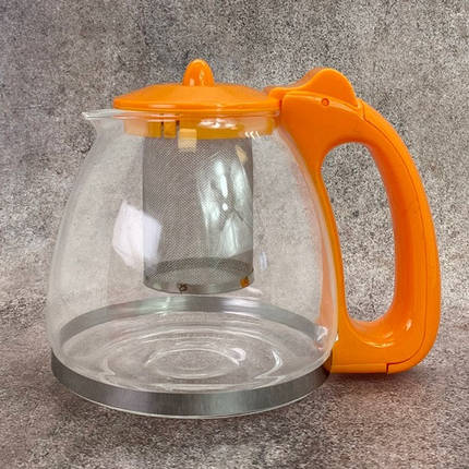 Заварник Stenson MS-0219 1.25 л помаранчевий ID 4699210, фото 1