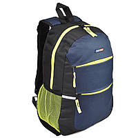 Рюкзак городской Semi Line 18 Navy/Black/Yellow (J4679-7) I'Pro