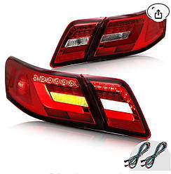 Задні ліхтарі (2 шт, LED) для Toyota Camry 2007-2011 рр