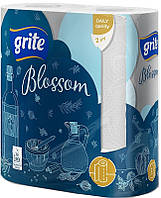 Рушник паперовий Grite Blossom 2 кулі 2 штуки 15,84 м паперовий (348637/3RBLOS1202)