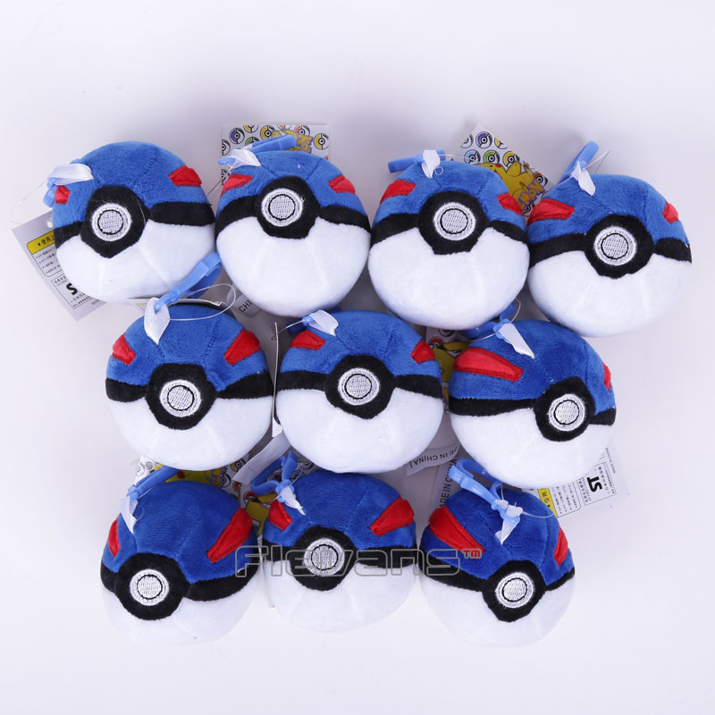 М'яка іграшка-брелок Pokemon GO Покебол Рокебол 8см 33.5