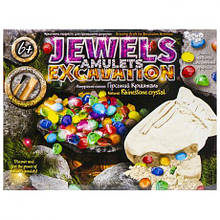 Креативна творчість для проведення розкопок "JEWELS AMULETS EXCAVATION" камні ДТ-ОО-09411 JAEX-01-01 MZOPT