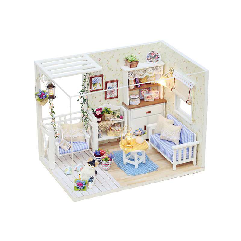 Ляльковий дім конструктор DIY Cute Room 3013 Kitten Diary 3D (5789-19395)