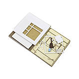 Ляльковий дім конструктор DIY Cute Room QT-007-B Sunshine Study Room 3D (5800-19406), фото 3