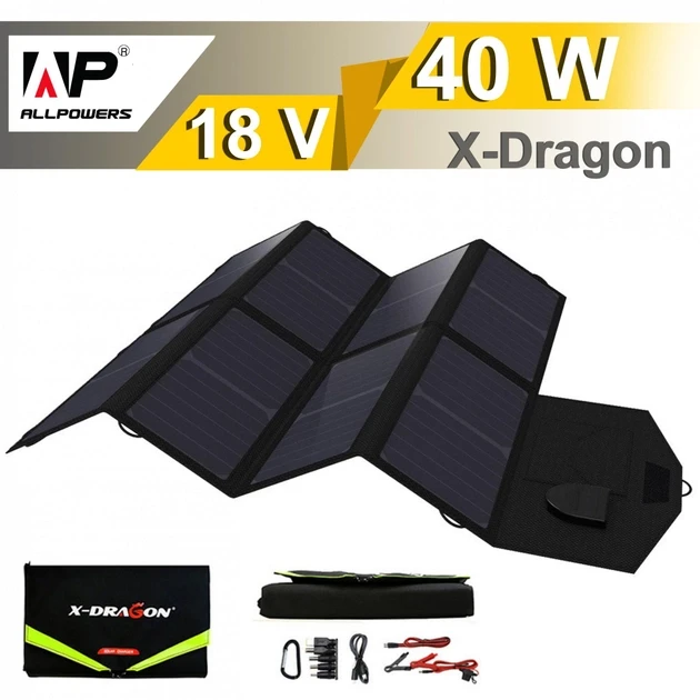Сонячна панель Allpowers X-Dragon 18V 40W (XD-SP18V40W)