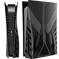 Протиударна змінна панель на PS5 Disc Edition чорна Хіт продажу!