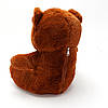 Плед-подушка іграшка Ведмедик Шоколадний (40см) Плед 160*130мм, фото 2