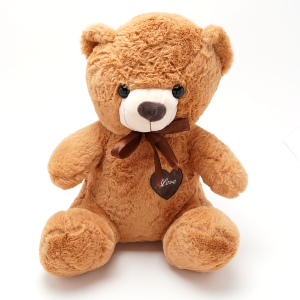 Плед-подушка іграшка 3в1 Рижий ведмедик (40см), фото 1