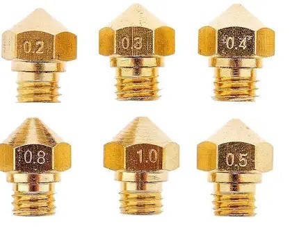 Nozzle Flashforge Creator Pro бронзове сопло 0,4 мм, фото 1