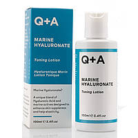 Тонізуючий лосьйон з гіалуроновою кислотою Q+A Marine Hyaluronate Toning Lotion 100 ml