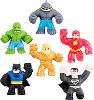 Набор мини фигурки Гуджитсу 6 штук 6 см Heroes of Goo Jit Zu Licensed DC Minis