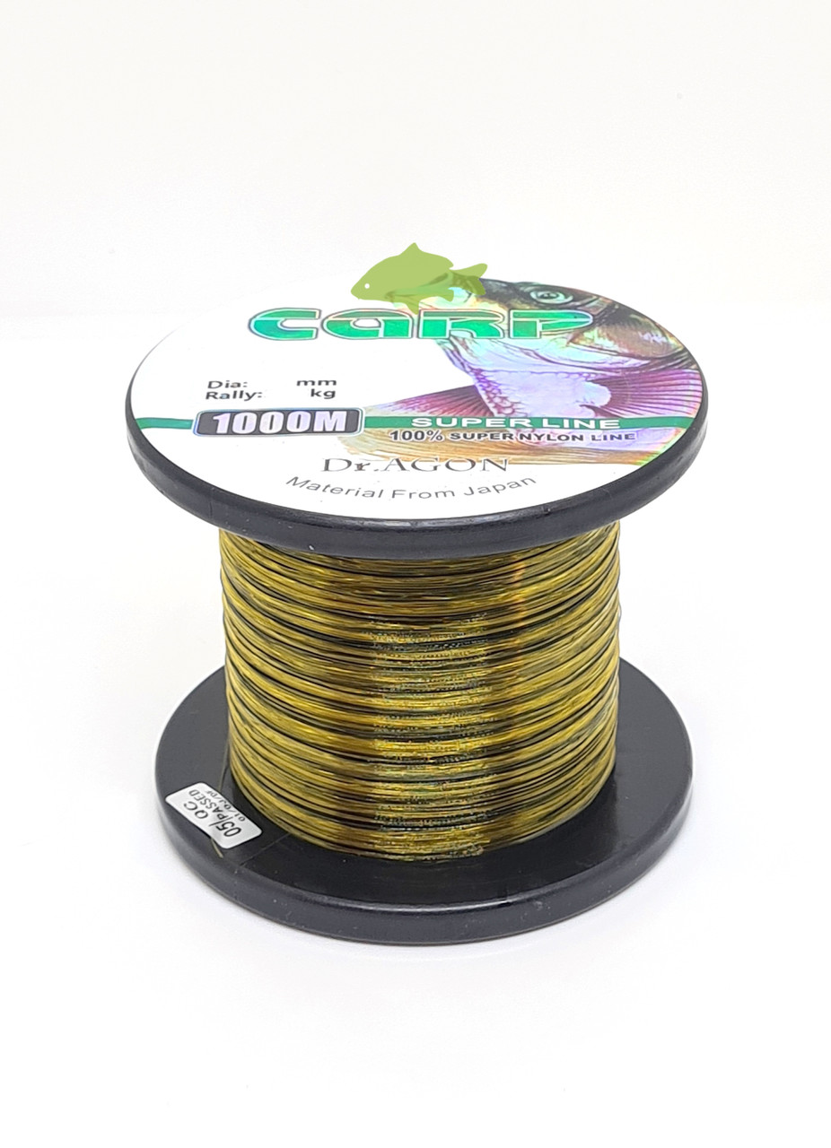 Волосінь Dr.Agon Carp Super Line 1000 м 0.25мм / 7.6кг (колір: мультиколор)
