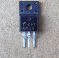 IGBT-транзистор FGPF4633 оригинал , TO220F (замена для FGT313 , GT30F126 , 30F126 )