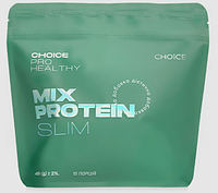 Диетический коктейль с концентрированным белком и пребиотиками Mix Protein Slim 405 г. (15 порций) Pro Healthy