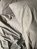 Комплект постільної білизни Бязь голд люкс Сірий 1 Сімейний розмір 200х220, 2 підковдри, фото 7