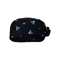 Косметичка Makeup Bag 17*11*7 см (1 шт), Чорний з малюнком