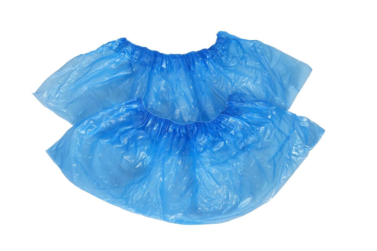 Бахіли Sangig 6 г/пара блакитні 500 пар, фото 1