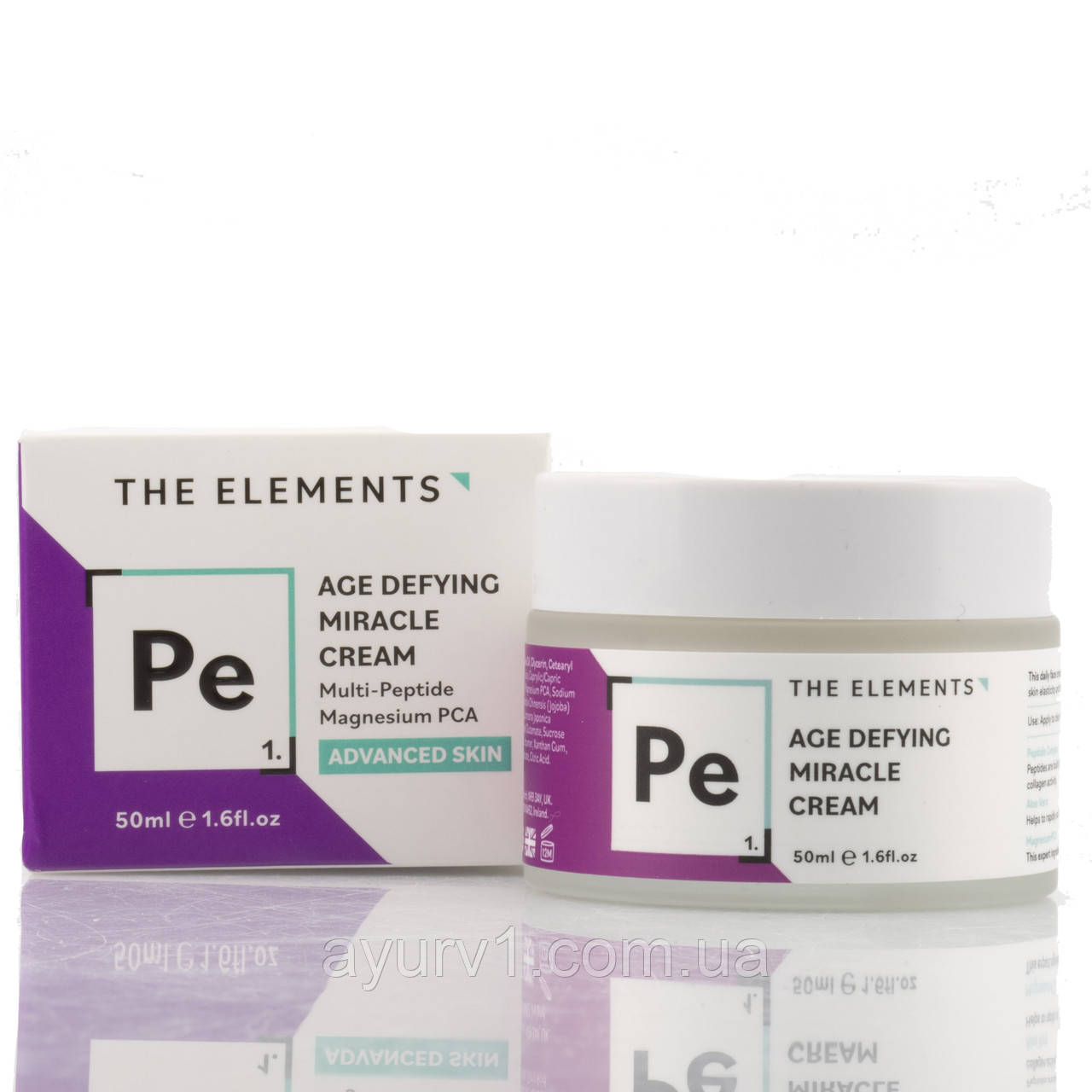 Антивіковий міракл крем потужної дії Age Defying Miracle Cream, The Elements, 50g