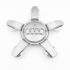 Ковпак зірка в диск AUDI (Ауді) 150 мм Сірий Audi Q7 (4L0601165D)