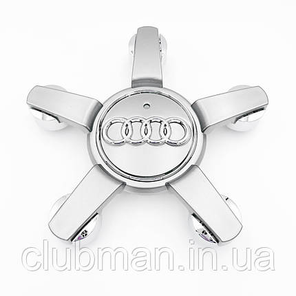 Ковпак зірка в диск AUDI (Ауді) 150 мм Сірий Audi Q7 (4L0601165D), фото 1