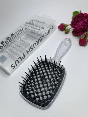 Гребінець для волосся Супер Браш hollow comb, фото 1