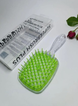 Гребінець для волосся Супер Браш hollow comb, фото 1