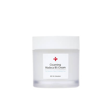 Заспокійливий крем з центеллою і пантенолом CU SKIN Dr.Solution Cicaming B5 Madeca Cream 70 мл, фото 1