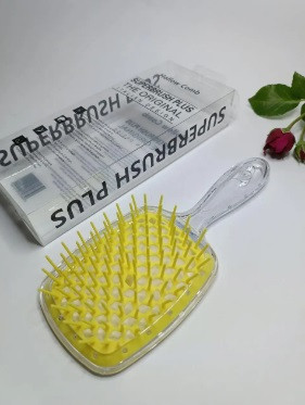 Гребінець для волосся Супер Браш hollow comb, фото 1