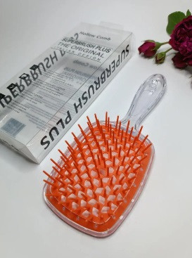 Гребінець для волосся Супер Браш hollow comb, фото 1