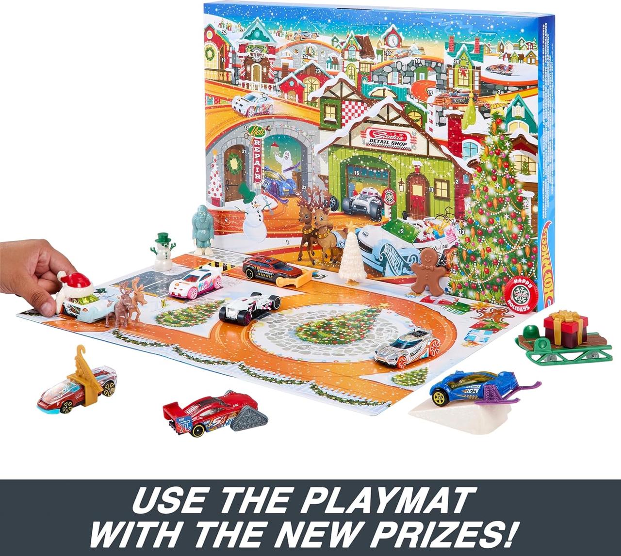 Адвент календар Хот Вилс Hot Wheels Advent Calendar 2023