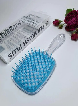 Гребінець для волосся Супер Браш hollow comb, фото 1