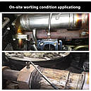 Термопара К-типу з гнучким сталевим щупом завдовжки 100 мм, товщина щупа 3 мм (від 0 °C + до 1100 °C) WRNK-191, фото 6