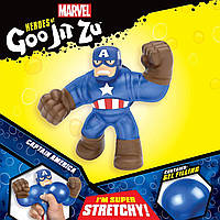 Фигурка Гуджитсу Капитан Америка Heroes of Goo Jit Zu Captain America