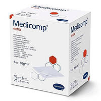 Серветка з нетканного матеріалу Medicomp extra 10см х 10 см