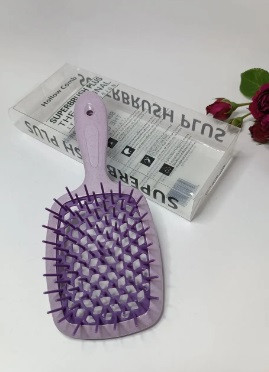 Гребінець для волосся Супер Браш hollow comb, фото 1