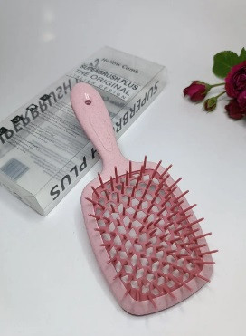 Гребінець для волосся Супер Браш hollow comb, фото 1