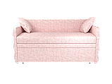 Диван розкладний прямий BNB МРІЯ. Спальне місце 140см. Рожевий / Морської зірки (Колір M25), фото 2