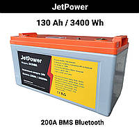 Акумуляторна батарея JetPower 2434BM 24V 130Ah 3400Wh BMS Li-NMC 3000+ циклів (аналог LiFePo4) в наявності