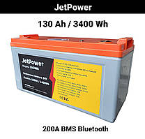 Акумуляторна батарея  JetPower 2434BM 24V 130Ah 3400Wh BMS Li-NMC 3000+ циклів (аналог LiFePo4) в наявності