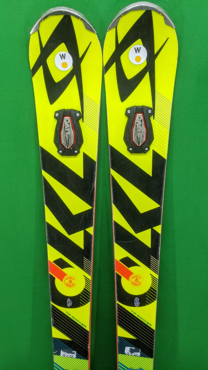 Гірські лижі  Volkl Racetiger Speedwall SL UVO 165 см, експертний карвінг 2017р б/у