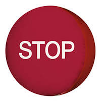 Подушка пуф кругла Stop 35 см (PP_15M001_KR)